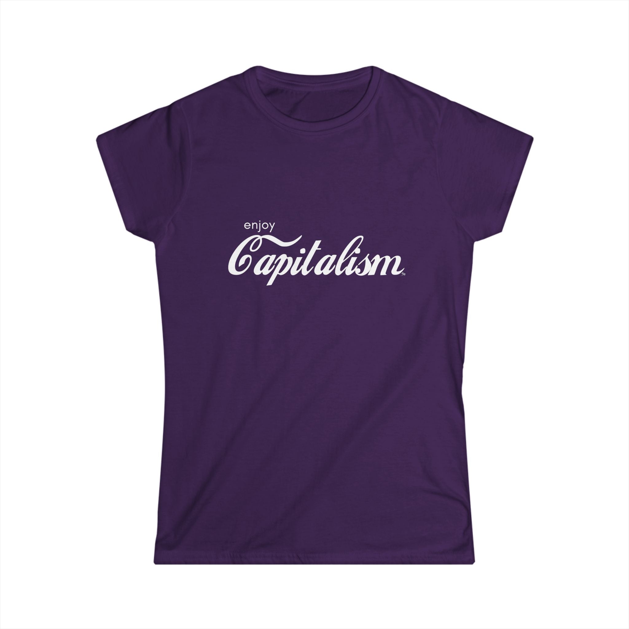 Enjoy Capitalism Tee Shirt | Plain Women's Tee