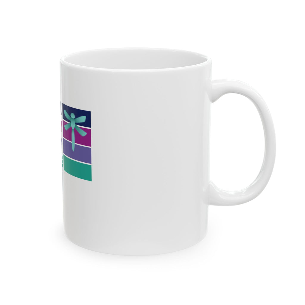 Attack Policy Not People Ceramic Mug — Progressive Political Activism Coffee Cup (11oz & 15oz)