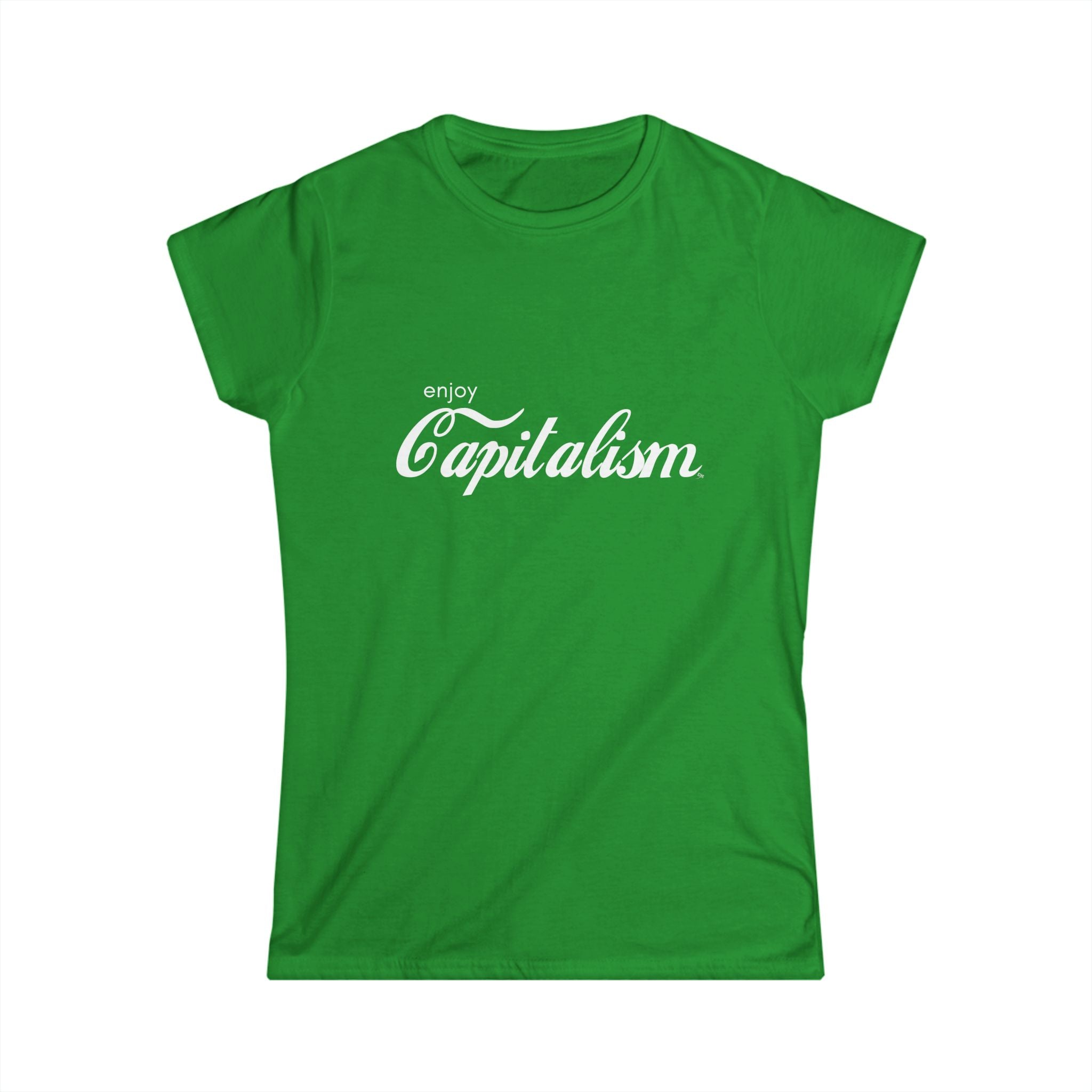 Enjoy Capitalism Tee Shirt | Plain Women's Tee